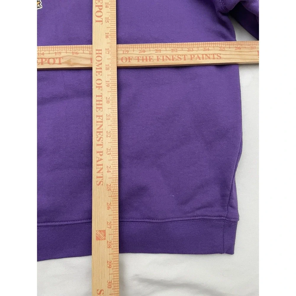 Vintage Y2K Minnesota Vikings Reebok Crewneck Sweatshirt XL Purple Embroidered